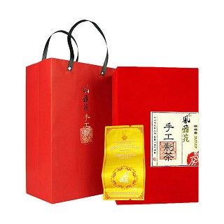 风雅苑 手工制茶礼盒装铁观音(大红盒金袋)