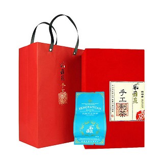 风雅苑 手工制茶礼盒装铁观音(大红盒蓝袋)