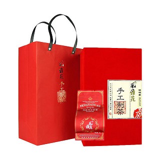 风雅苑 手工制茶礼盒装铁观音(大红盒朱袋)
