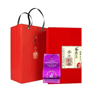 风雅苑 手工制茶礼盒装铁观音(大红盒紫袋)