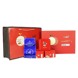 风雅苑 茶道茶趣礼盒装铁观音(红盒靛袋)