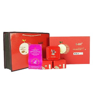 风雅苑 茶道茶趣礼盒装铁观音(红盒粉袋)