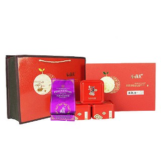 风雅苑 茶道茶趣礼盒装铁观音(红盒紫袋)