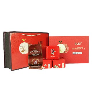 风雅苑 茶道茶趣礼盒装铁观音(红盒棕袋)