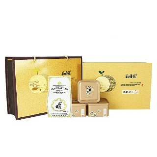 风雅苑 茶道茶趣礼盒装铁观音(金盒白袋)