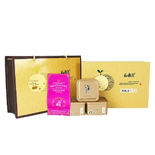 风雅苑 茶道茶趣礼盒装铁观音(金盒粉袋)