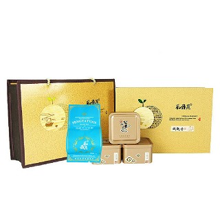 风雅苑 茶道茶趣礼盒装铁观音(金盒蓝袋)