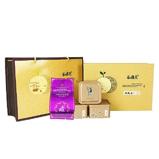 风雅苑 茶道茶趣礼盒装铁观音(金盒紫袋)