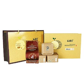风雅苑 茶道茶趣礼盒装铁观音(金盒棕袋)