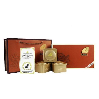 风雅苑 茶礼礼盒装铁观音(棕盒白袋)