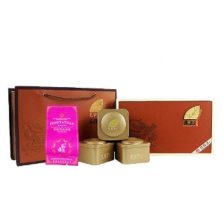 风雅苑 茶礼礼盒装铁观音(棕盒粉袋)