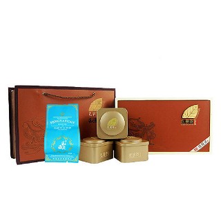 风雅苑 茶礼礼盒装铁观音(棕盒蓝袋)