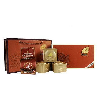 风雅苑 茶礼礼盒装铁观音(棕盒棕袋)