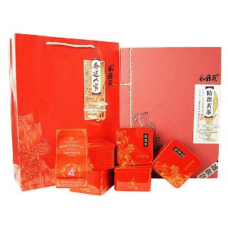 风雅苑 茶道人家礼盒装铁观音(红盒红袋)