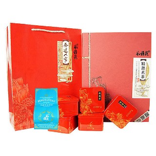 风雅苑 茶道人家礼盒装铁观音(红盒蓝袋)