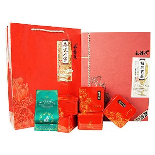 风雅苑 茶道人家礼盒装铁观音(红盒绿袋)