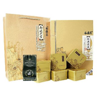 风雅苑 茶道人家礼盒装铁观音(金盒黑袋)