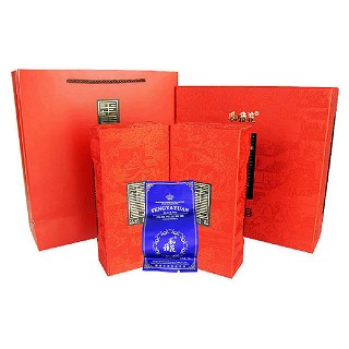 风雅苑 富贵人家礼盒装铁观音(大红盒靛袋)