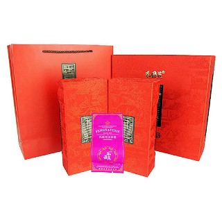 风雅苑 富贵人家礼盒装铁观音(大红盒粉袋)