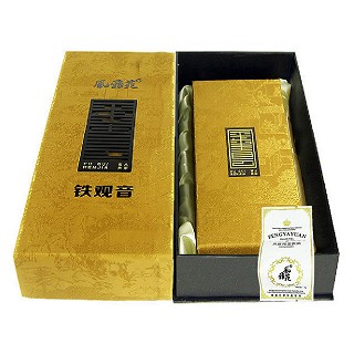 风雅苑 富贵人家礼盒装铁观音(金盒白袋)