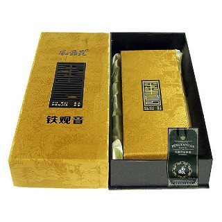 风雅苑 富贵人家礼盒装铁观音(金盒黑袋)