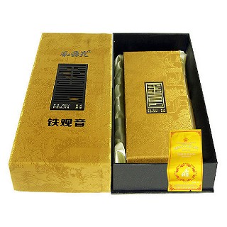 风雅苑 富贵人家礼盒装铁观音(金盒金袋)