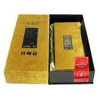 风雅苑 富贵人家礼盒装铁观音(金盒朱袋)