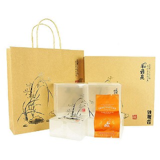 风雅苑 品藏礼盒装铁观音(金盒橙袋)