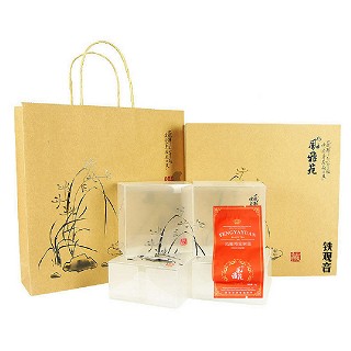 风雅苑 品藏礼盒装铁观音(金盒红袋)