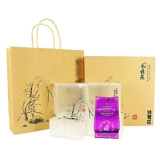 风雅苑 品藏礼盒装铁观音(金盒紫袋)