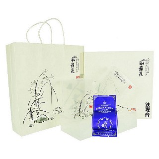 风雅苑 品藏礼盒装铁观音(白盒靛袋)