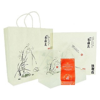 风雅苑 品藏礼盒装铁观音(白盒红袋)