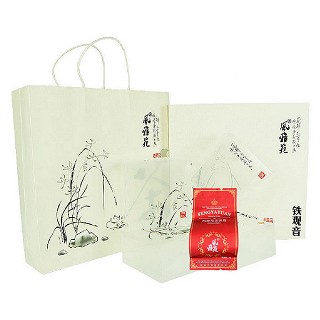 风雅苑 品藏礼盒装铁观音(白盒朱袋)