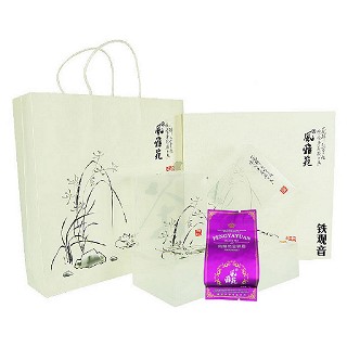 风雅苑 品藏礼盒装铁观音(白盒紫袋)