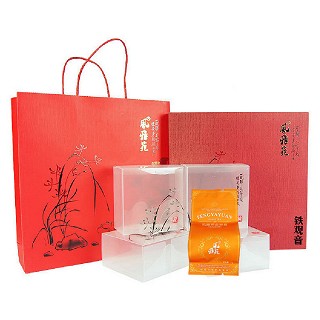 风雅苑 品藏礼盒装铁观音(红盒橙袋)