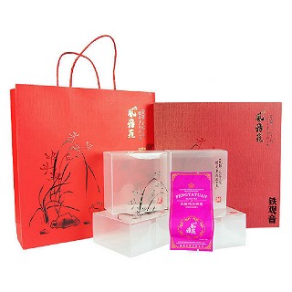 风雅苑 品藏礼盒装铁观音(红盒粉袋)