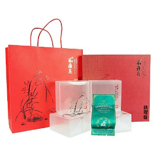 风雅苑 品藏礼盒装铁观音(红盒绿袋)