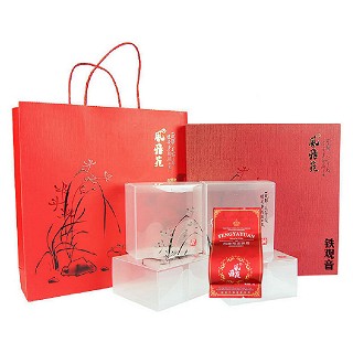 风雅苑 品藏礼盒装铁观音(红盒朱袋)