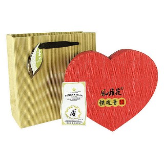 风雅苑 心形礼盒装铁观音(红盒白袋)