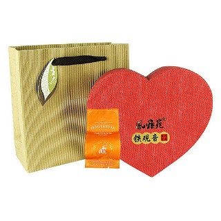 风雅苑 心形礼盒装铁观音(红盒橙袋)