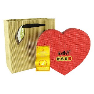 风雅苑 心形礼盒装铁观音(红盒金袋)