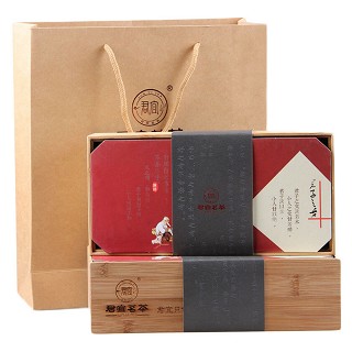 君宜茗茶 竹盒礼盒包装 安溪铁观音(君宜)