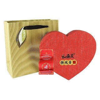 风雅苑 心形礼盒装铁观音(红盒朱袋)