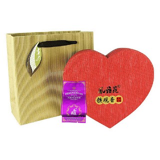 风雅苑 心形礼盒装铁观音(红盒紫袋)