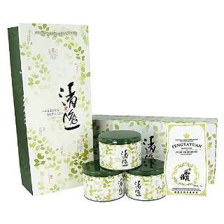 风雅苑 清逸礼盒装铁观音(白袋)