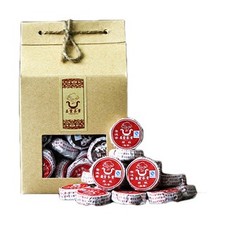 昌云 普洱熟茶 原味小圆饼(云南昌云)