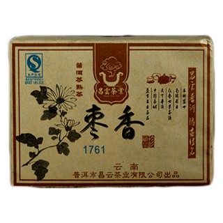 昌云 2012年枣香茶 普洱熟茶(云南昌云)