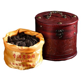 九雁 古树老茶头 普洱熟茶(雁道)