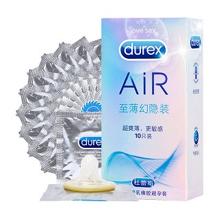 杜蕾斯天然胶乳橡胶避孕套(至薄幻隐装)