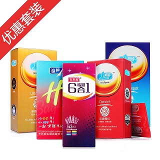 巅峰一号避孕套46只超值组合装(industries)
